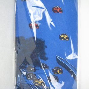 NEW Daphne Car Racing 100% Silk Tie Made In Italy Men's Tie Necktie